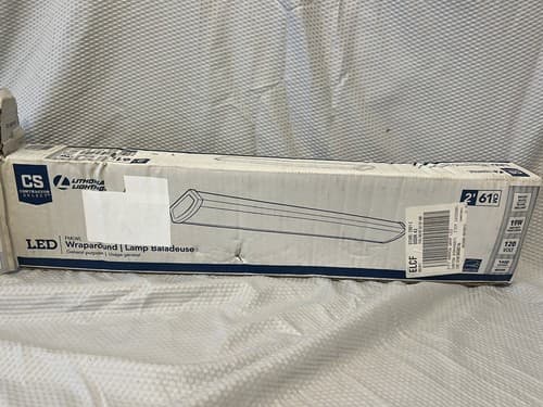 Lithonia Lighting Contractor Select 2 ft. LED Wraparound Light Fixture In White