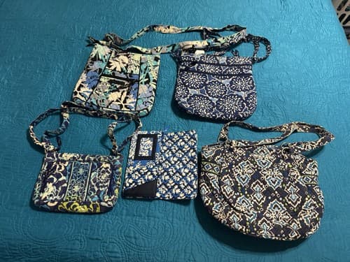 Vera Bradley Lot Of 5 pieces~SOLD AS IS