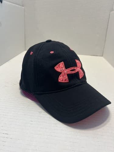 UNDER ARMOUR GOLF BREAST CANCER AWARENESS PINK RIBBON HAT One Size Strapback - Thumbnail 3