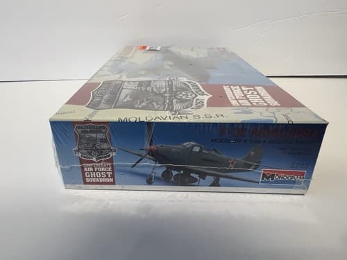 MONOGRAM 1:48 CONFEDERATE AIR FORCE GHOST SQUADRON P-39 AIRACOBRA #5213 NEW - Thumbnail 6