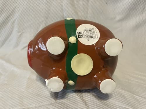 RARE Target~RE Room Essentials Christmas Reindeer Antlers Piggy Coin Bank - Thumbnail 7