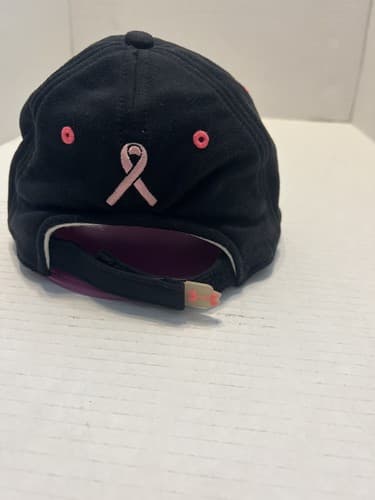 UNDER ARMOUR GOLF BREAST CANCER AWARENESS PINK RIBBON HAT One Size Strapback - Thumbnail 4
