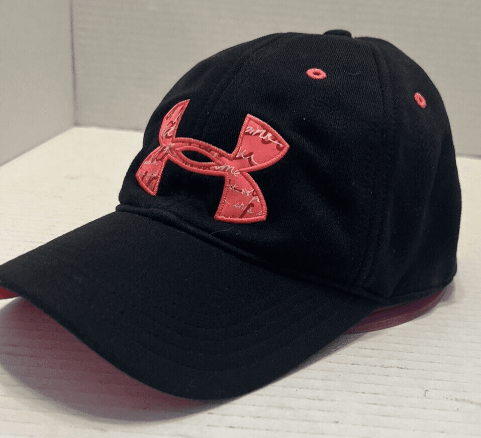 UNDER ARMOUR GOLF BREAST CANCER AWARENESS PINK RIBBON HAT One Size Strapback - Thumbnail 2