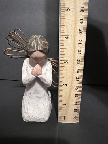 1999 Demdaco Willow Tree® "Angel of Prayer" Resin Figurine by Susan Lordi - Thumbnail 4