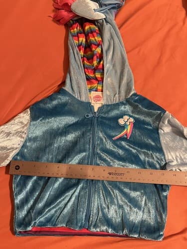 My Little Pony Rainbow Dash Hoodie Children’s Size Medium 8-10 - Thumbnail 2