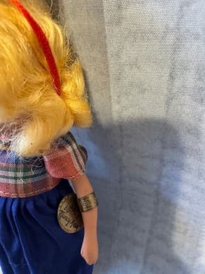Nancy Ann Storybook Betty Blue Doll W/Outfit & Hat #109 Rooted Hair - Thumbnail 3
