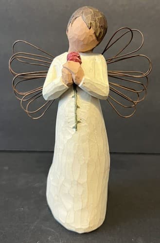 Willow Tree "Loving Angel" Figurine Demdaco 5.5" Susan Lordi 2002 Prayer