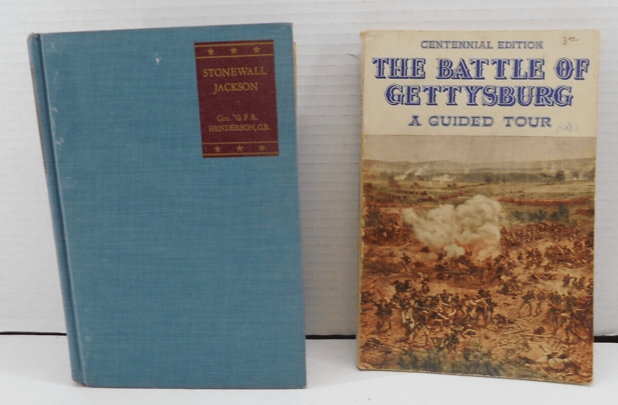 STONEWALL JACKSON HENDERSON 1968 & BATTLE OF GETTYSBURG GUIDED TOUR