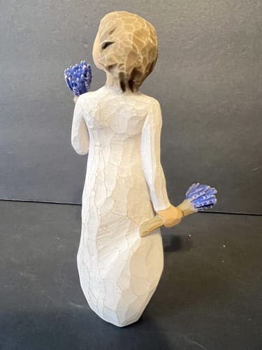 Willow Tree "Lavender Grace" Holding Lavender 5" Resin Figurine 2011 - Thumbnail 2