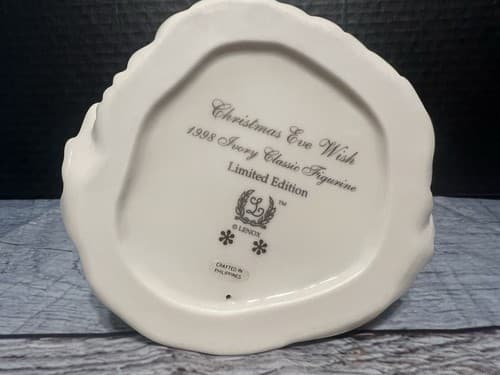 Lenox "A Christmas Eve Wish" Classic Limited Edition 1998 - Thumbnail 7