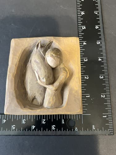 Willow Tree "Quiet Strength" Horse/Woman Hanging Wall Decoration 2005 Lordi - Thumbnail 8