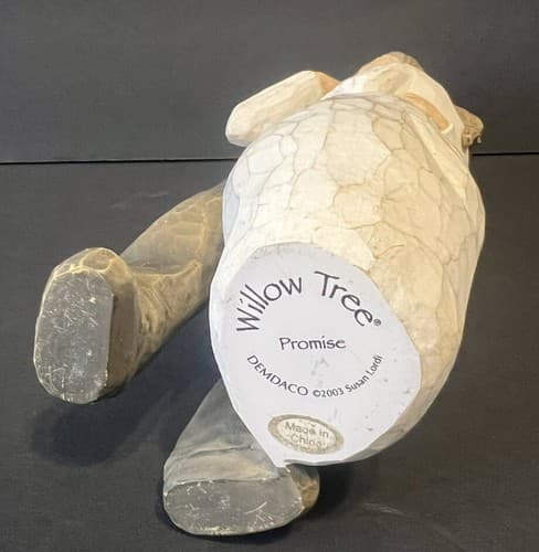 Willow Tree “Promise” Hand-Painted Susan Lordi Demdaco 2003 9” Tall - Thumbnail 3