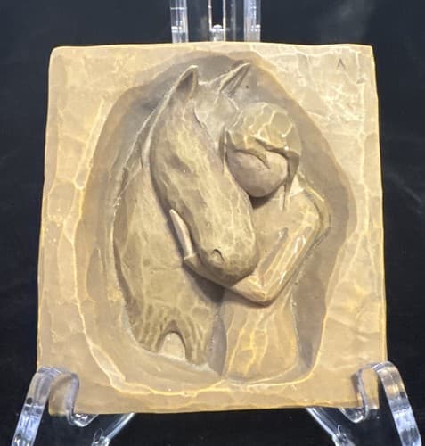 Willow Tree "Quiet Strength" Horse/Woman Hanging Wall Decoration 2005 Lordi - Thumbnail 2