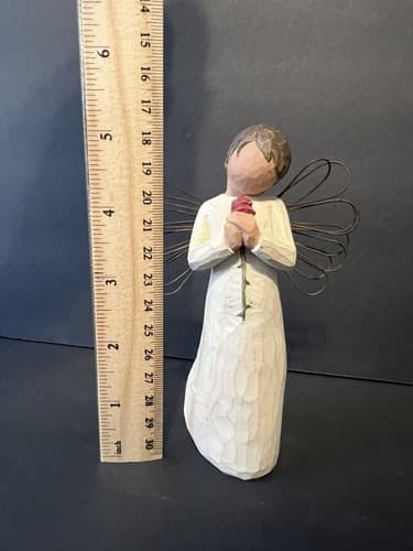 Willow Tree "Loving Angel" Figurine Demdaco 5.5" Susan Lordi 2002 Prayer - Thumbnail 5