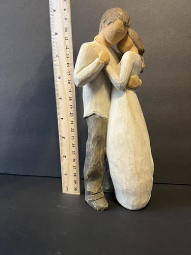 Willow Tree “Promise” Hand-Painted Susan Lordi Demdaco 2003 9” Tall - Thumbnail 4