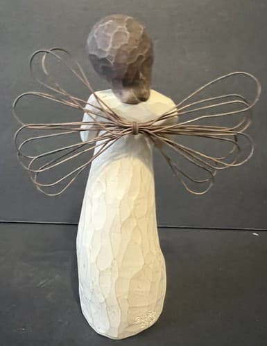 Willow Tree "Loving Angel" Figurine Demdaco 5.5" Susan Lordi 2002 Prayer - Thumbnail 2