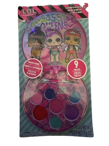 LOL L.O.L Surprise Cotton Candy Flavored Kids Lip Gloss Set
