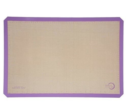 Open Box-Mercer Culinary Full Size Silicone Bake Mat 24.5" x 16.5 Purple