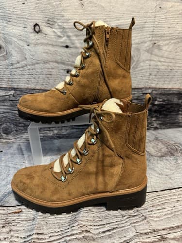 Indigo Rd. Irie2 Combat Boot SZ 8.5M-Tobacco brown. NWB