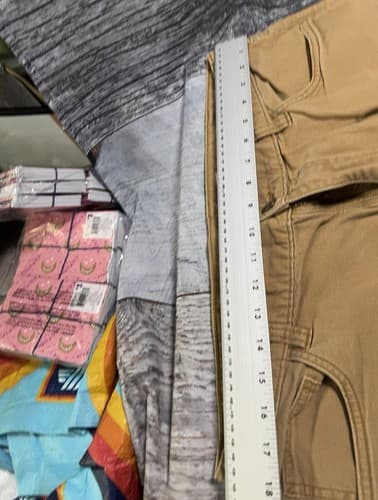 Carhartt Pants Mens 38x32 Camel Relaxed Fit Logo Workwear Outdoor - Thumbnail 5