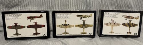 Starfix Model Kit Lot (3)~Spitfire MK IX, N.AmericanP51D Mustang, Mitsu A6M5 Zer - Thumbnail 5