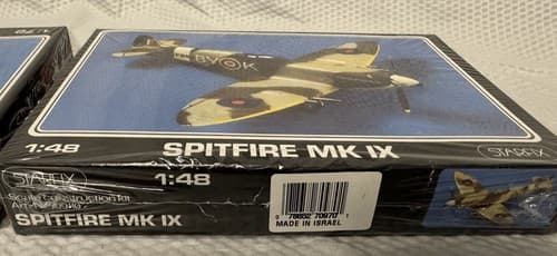 Starfix Model Kit Lot (3)~Spitfire MK IX, N.AmericanP51D Mustang, Mitsu A6M5 Zer - Thumbnail 11