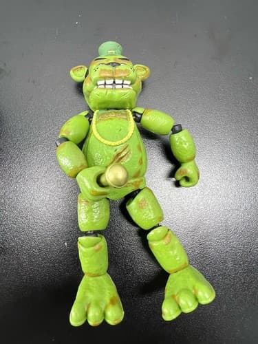 3-Five Nights At Freddy's FNAF 6'' Funko Action Figures complete Shamrock Freddy - Thumbnail 2