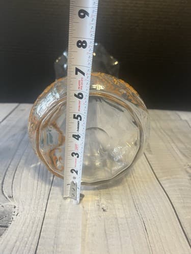 Antique MOSER HARRACH Bohemian painted glass vase - Thumbnail 6