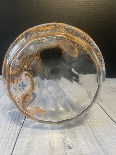 Antique MOSER HARRACH Bohemian painted glass vase - Thumbnail 5