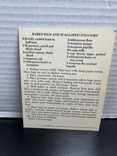Vintage 1973 McCalls Great American Recipe Card Collection with Box - Thumbnail 8