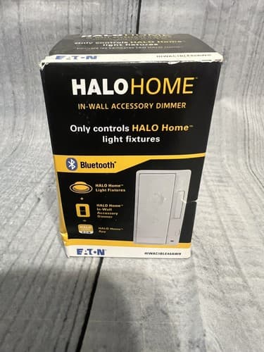 Halo Home in Wall Accessory Switch WHITE (HIWACS1BLE40AWH)