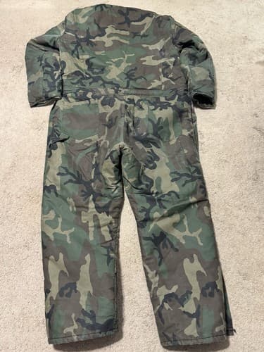 Vintage Dakota Hunting Coveralls Size XXL-Reg Woodland Camo - Thumbnail 3