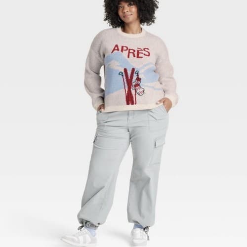 Target Sweater New Day Cream "Apres Ski" Choice~XS, S, M, L, XL, XXL - Thumbnail 8