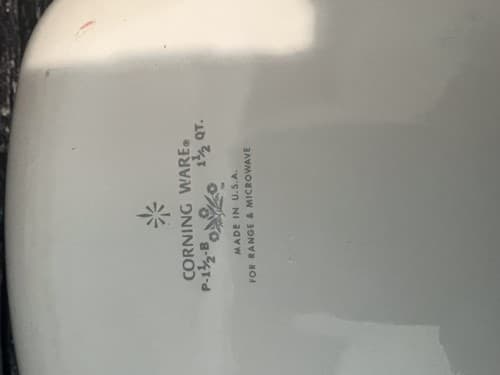Set Of 2 Corningware Cornflower Pattern 1qt And 1.5 Qt Bowls. P-1-b, P-1 1/2-b - Thumbnail 6