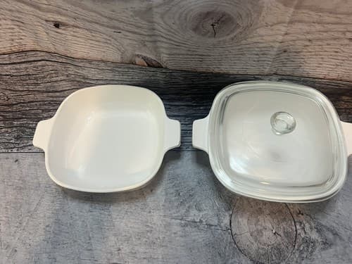 Set Of 2 Corningware Cornflower Pattern 1qt And 1.5 Qt Bowls. P-1-b, P-1 1/2-b - Thumbnail 3