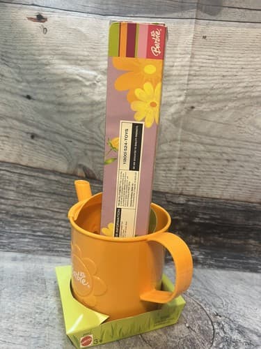 2003 Pretty Flowers Barbie In Watering Can #B5851 NIB - Thumbnail 3