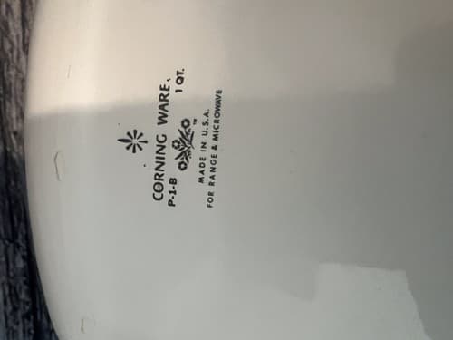 Set Of 2 Corningware Cornflower Pattern 1qt And 1.5 Qt Bowls. P-1-b, P-1 1/2-b - Thumbnail 5