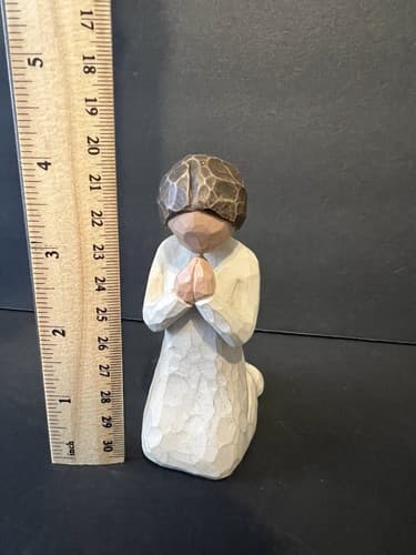 Willow Tree "Angel Of Prayer" 1999 - DEMDACO- missing wings - Thumbnail 5