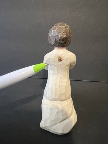 Willow Tree "Angel Of Prayer" 1999 - DEMDACO- missing wings - Thumbnail 3