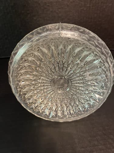 Genie Style Crystal Clear Glass Decanter Designer Style 11" Tall - Thumbnail 6