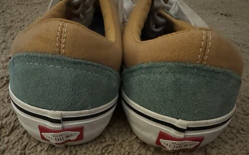 Vans Old Skool Color Theory Duck Green Womens US Size 9.5 Mens US Size 8 Shoes - Thumbnail 4