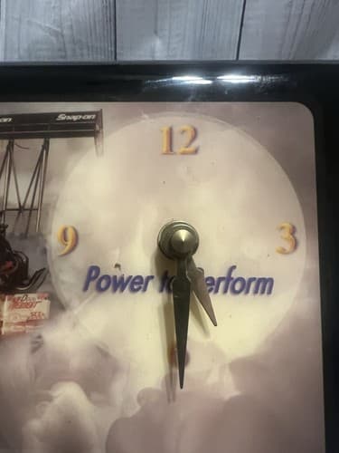 Snap On Doug Herbert Dragster Clock~Preowned~Works and keeps time well - Thumbnail 6