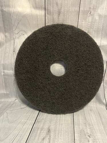 3M 17" Black Stripping Pads 7200~1/Case 5p~Floor Stripper~61-5000-3591-2 - Thumbnail 2
