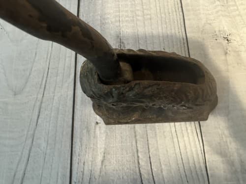 Antique Cast Iron Lion Head Lever Press Embosser - c. 1900's - Thumbnail 7