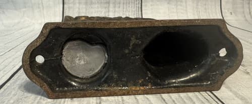 Antique Cast Iron Lion Head Lever Press Embosser - c. 1900's - Thumbnail 5