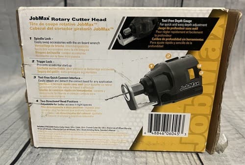 Rigid Job Max Rotary Cutter Head (new) open box - Thumbnail 2