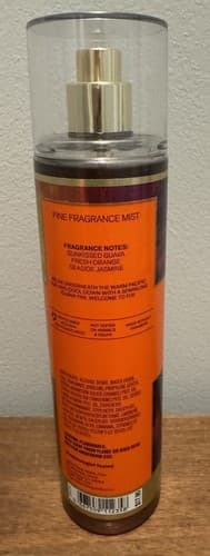 1 Bath & Body Works FIJI SUNSHINE GUAVA TINI Fine Fragrance Mist Body Spray 8 oz - Thumbnail 2
