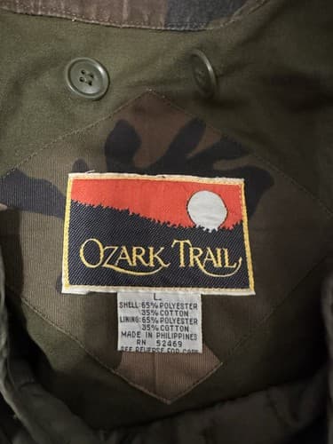 Vintage Ozark Trail Camo Hunting Jacket Coat Men's Size Large - Thumbnail 2