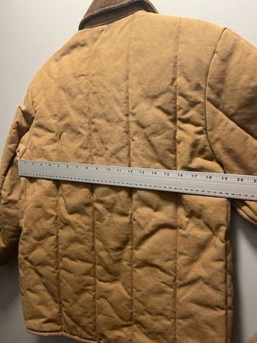 Vintage Walls Blizzard Pruf Brown canvas Work Utility Jacket - Thumbnail 8