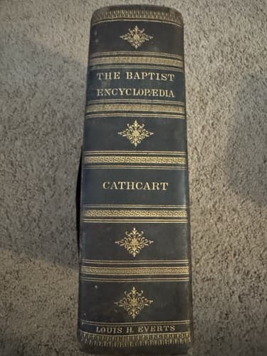1880 1st The Baptist Encyclopedia William Cathcart Illustrated Portraits Vintage - Thumbnail 2